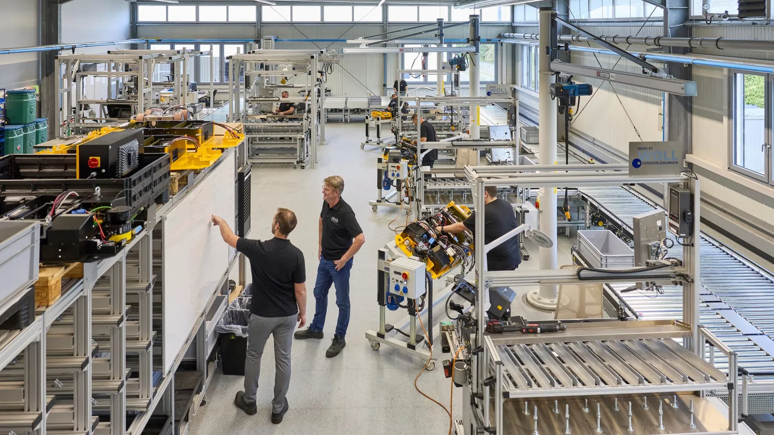 Produktion und Integration am Standort Rheinböllen, Fahrzeuge im Aufbau